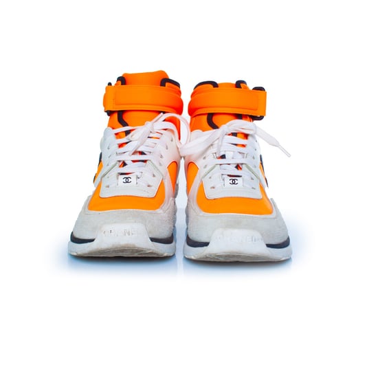 Chanel Neon High-Top-Sneaker - Image 4