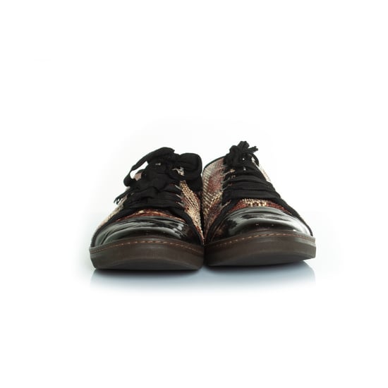 Lanvin Python-Sneaker mit Lackleder-Zehenkappe - Image 4