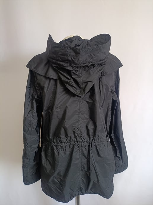 Burberry Brit Regenjacke mit Kapuze aus schwarzem Polyamid - Image 5