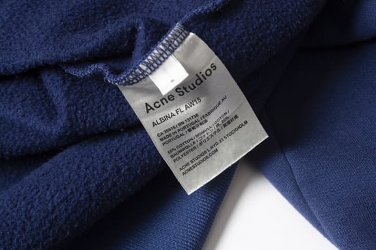 Acne Blue Rundhalspullover - Image 6