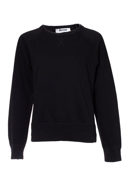 Acne Studios schwarzes Rundhalsausschnitt-Sweatshirt - Image 1