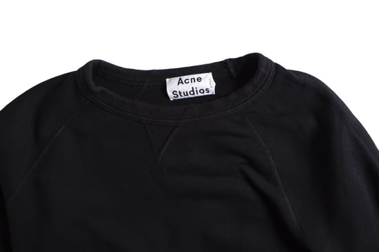 Acne Studios schwarzes Rundhalsausschnitt-Sweatshirt - Image 5