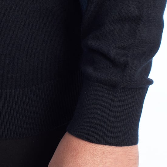 Herren-Strickpullover mit Rundhalsausschnitt US42173048 - Image 2