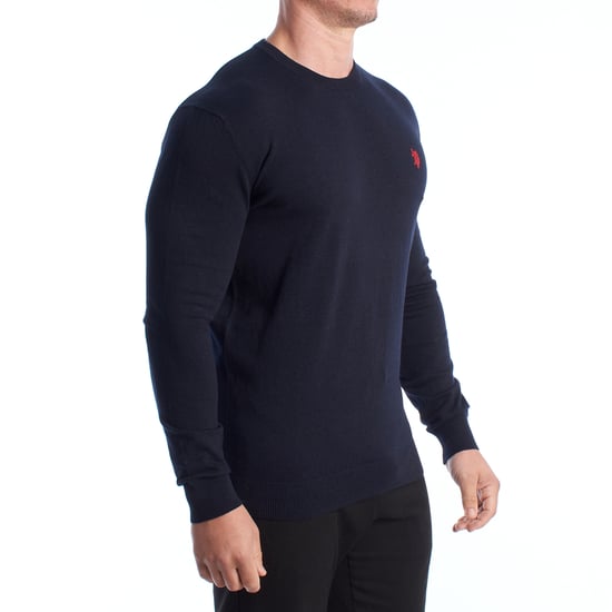 Herren-Strickpullover mit Rundhalsausschnitt US42173048 - Image 4