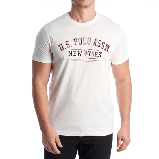 Herren-T-Shirt aus Baumwolle mit kurzen Ärmeln US42154024 - Image 1