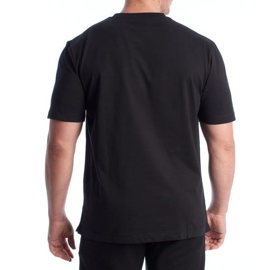 Herren-T-Shirt aus Baumwolle mit kurzen Ärmeln US42154026 - Image 4