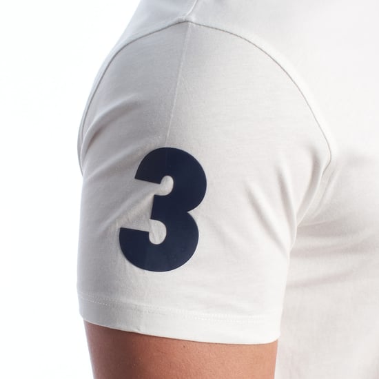 Herren-T-Shirt aus Baumwolle mit kurzen Ärmeln US42154027 - Image 2