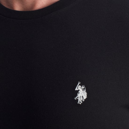 Herren-T-Shirt aus Baumwolle mit kurzen Ärmeln US42154023 - Image 4