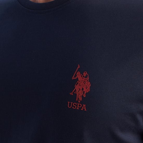 Herren-T-Shirt aus Baumwolle mit kurzen Ärmeln US42154027 - Image 4