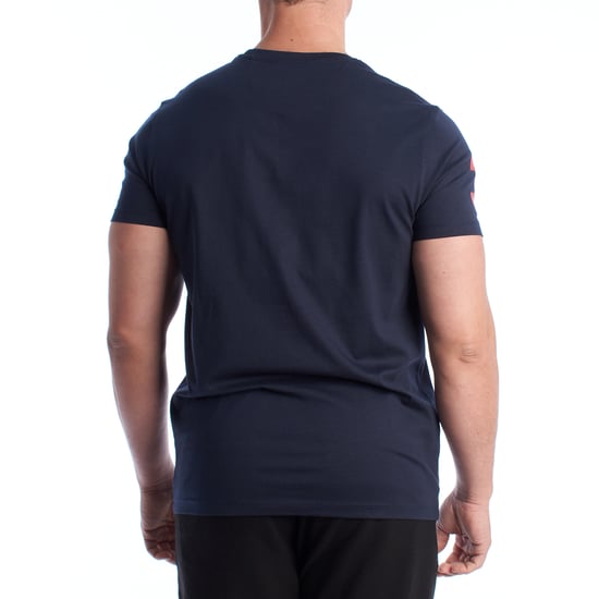 Herren-T-Shirt aus Baumwolle mit kurzen Ärmeln US42154027 - Image 5