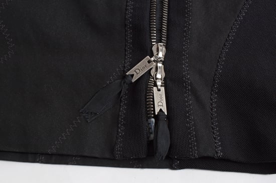 Christian Dior gesteppter Reißverschluss-Rock - Image 5