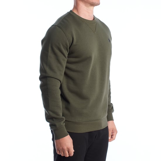 Herren-Fleece-Sweatshirt mit Rundhalsausschnitt US42187035 - Image 4