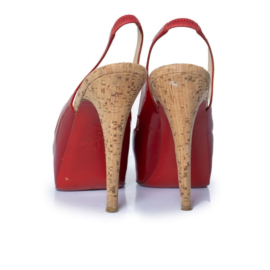 Christian Louboutin Lackledersandalen - Image 3