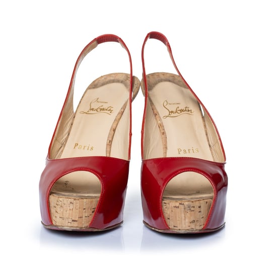 Christian Louboutin Lackledersandalen - Image 5