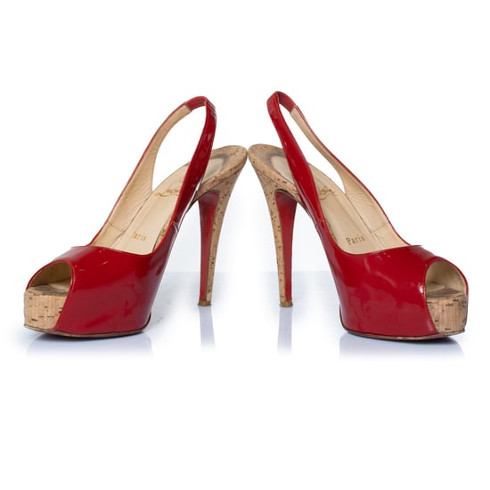 Christian Louboutin Lackledersandalen - Image 6