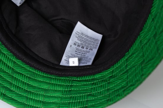 Bottega Veneta grüner Intrecciato-Eimerhut - Image 5
