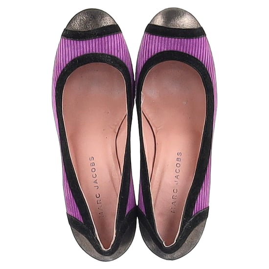 Marc Jacobs Pre-owned Round-Toe-Pumps aus Cord - Lila - Image 3