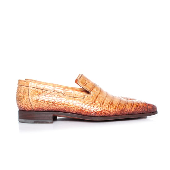 Santoni-Slipper aus Alligatorleder - Image 5
