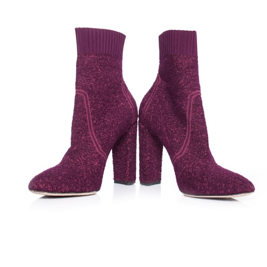 Gianvito Rossi Fiona Bouclé-Strick-Ankle-Boots - Image 3