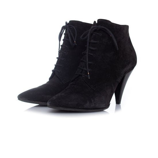 Saint Laurent Wildleder-Schnürstiefeletten - Image 1