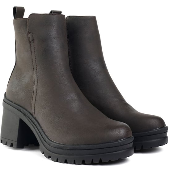 V.Gan Vegan Orange Inside Zip Stiefel - Image 2