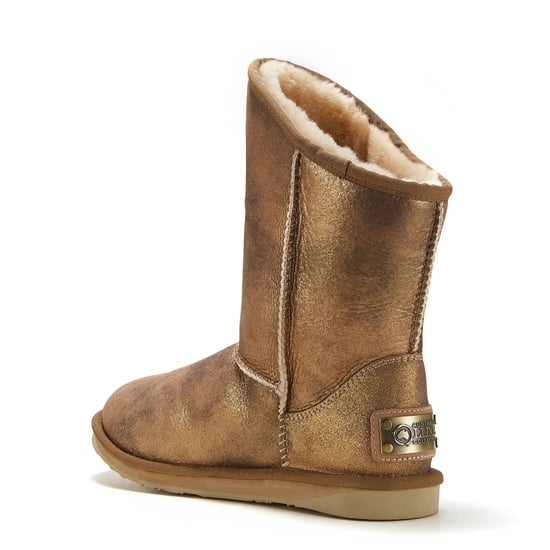 Australia Luxe Cosy Short Ankle Boots, kurz geschnittene Stiefeletten - Gold - Image 3