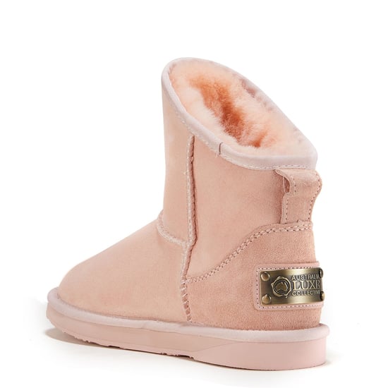 Gemütliche, extra kurze rosa Stiefel - Image 3