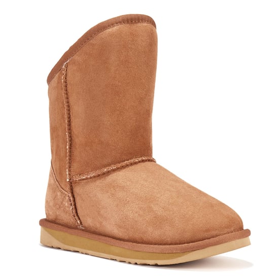 Kinder Cosy X Kurze kastanienbraune Stiefeletten - Image 2