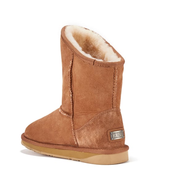 Kinder Cosy X Kurze kastanienbraune Stiefeletten - Image 3