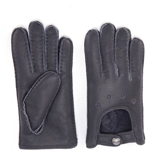 Motorradhandschuhe aus Leder, Graphit - Image 2