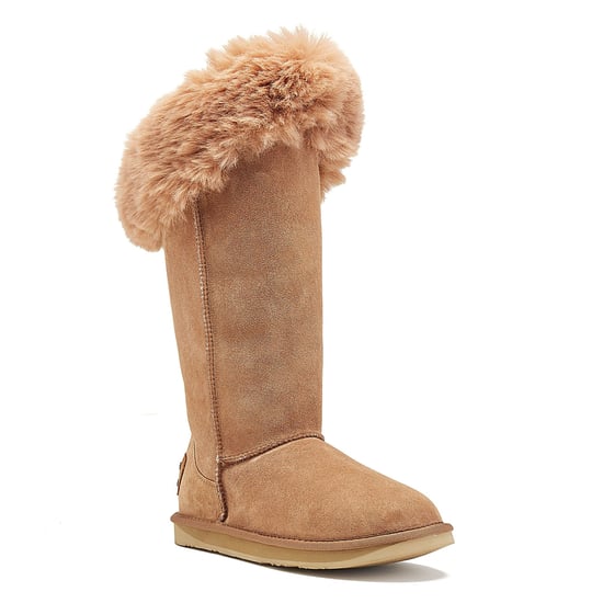 Foxy Hohe, kastanienbraune Kniehohe Stiefel - Image 2