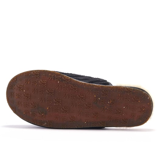 Schwarze Herren-Pantoletten mit geschlossenem Kordelzug - Image 4