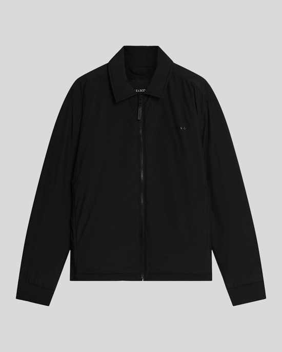 Lyle & Scott Steppjacke mit Kragen – Schwarz - Image 5