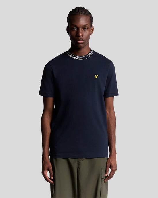 Kragenlogo Ribbed T-Shirt - Image 1