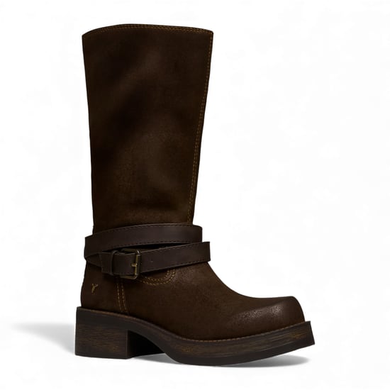Windsorsmith Damen Brownie Wildleder-Westernreitstiefel, mittelhoch - Gotcha - Image 3