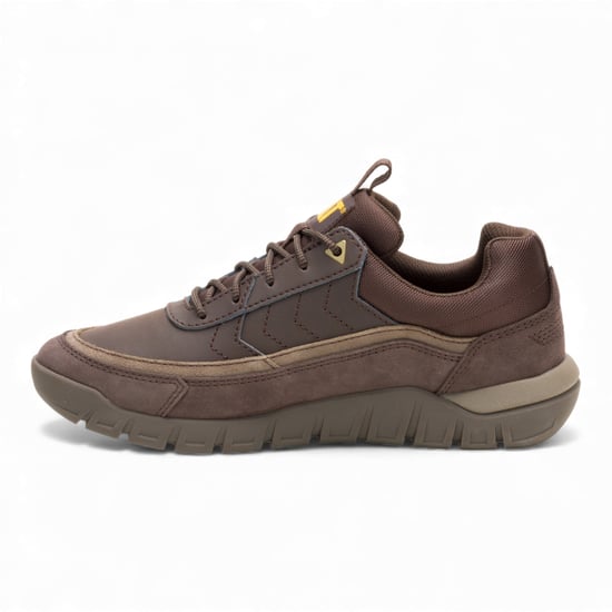 CAT Caterpillar Herren-Wanderschuhe aus braunem Leder - Versage Lo - Image 4