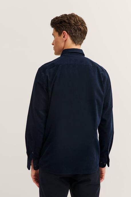 Bugatti Herren Cordhemd im Modern Fit mit Button-Down-Kragen - Image 2
