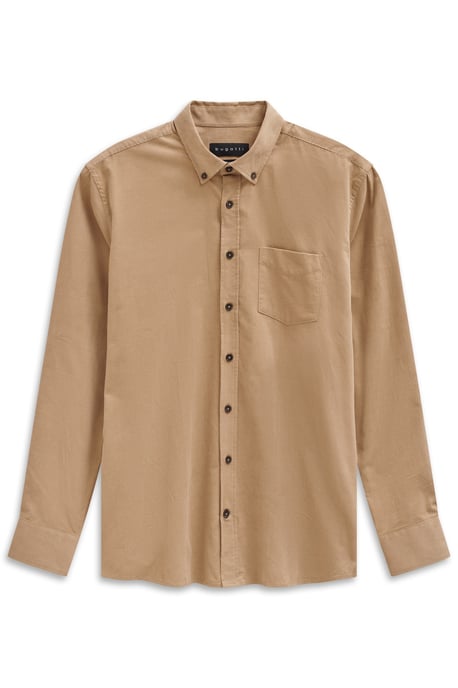 Bugatti Herren Cordhemd im Modern Fit mit Button-Down-Kragen - Image 3