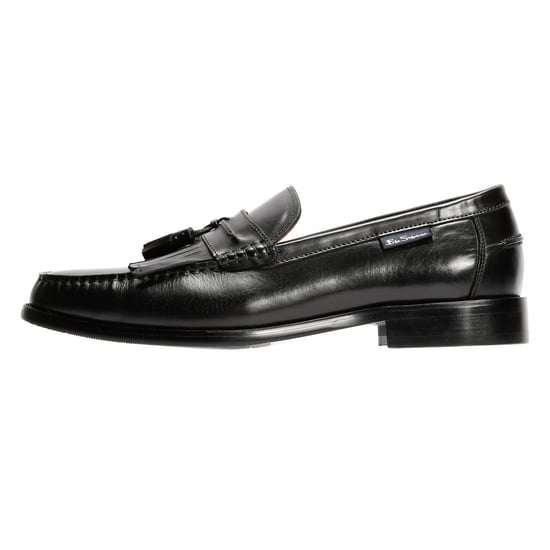 Ben Sherman Buster Leder Herren Schwarze Loafer - Image 6