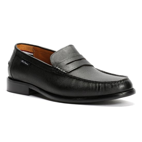 Ben Sherman Hester Leder Herren Schwarze Loafer - Image 2