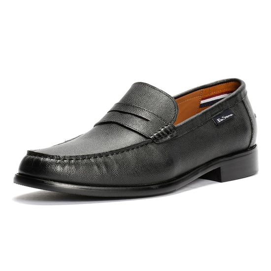 Ben Sherman Hester Leder Herren Schwarze Loafer - Image 3