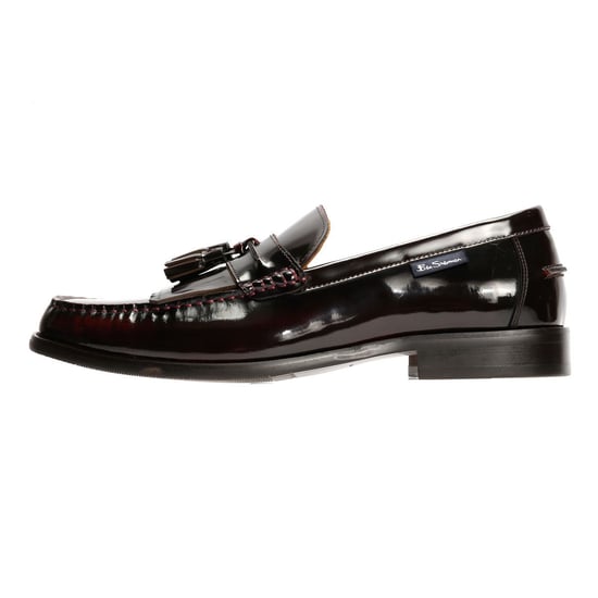 Ben Sherman Buster Leder Männer Rote Slipper - Image 6