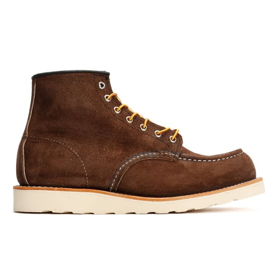 Red Wing 6 Inch Moc Toe Wildleder Herren Braune Stiefel - Image 5