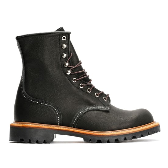Red Wing 8-Inch Logger Leder Herren Schwarze Stiefel - Image 5