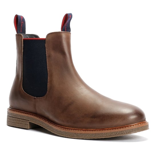 Ben Sherman Walker Chelsea Leder Herren Braune Stiefel - Image 2