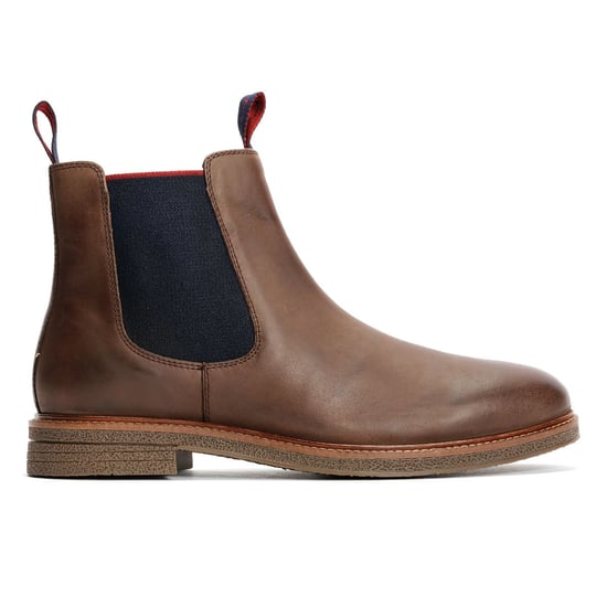 Ben Sherman Walker Chelsea Leder Herren Braune Stiefel - Image 5