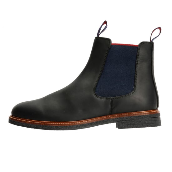 Ben Sherman Walker Chelsea Leder Herren Schwarze Stiefel - Image 6