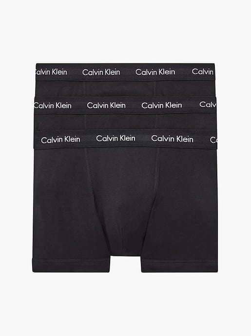 Calvin Klein Herren Baumwolle 3er Pack Boxershorts - Image 1