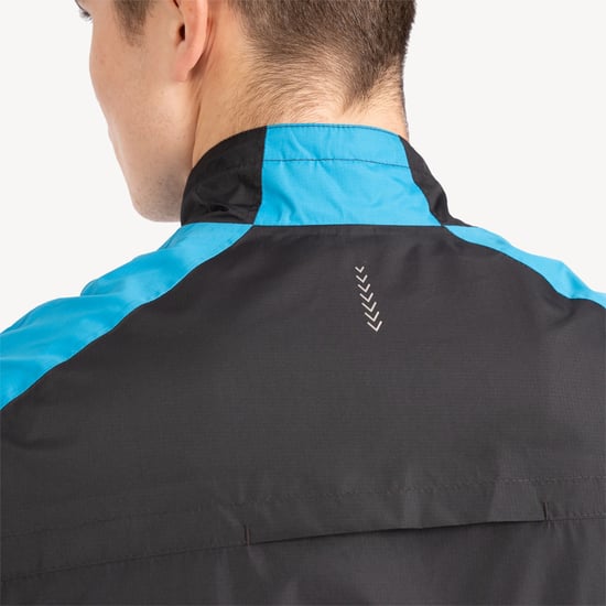 Dare 2b Herren Trainingsjacke Mediant wasserfest (Methyl-Blau/Schwarz) - Image 4