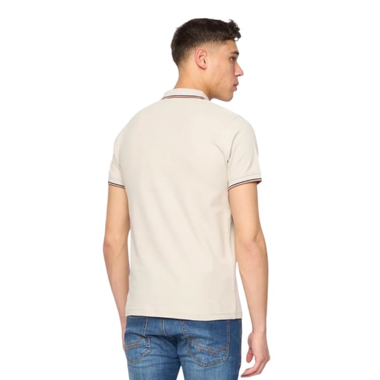Duck and Cover - "Melports" Poloshirt für Herren (Naturweiß) - Image 2